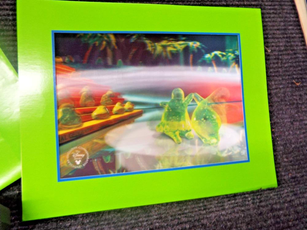 1997 Disney Flubber Lenticular Exclusive Commemorative Lithograph envelope